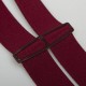 Brede bordeaux bretels