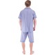 Lichtblauw heren pyjama